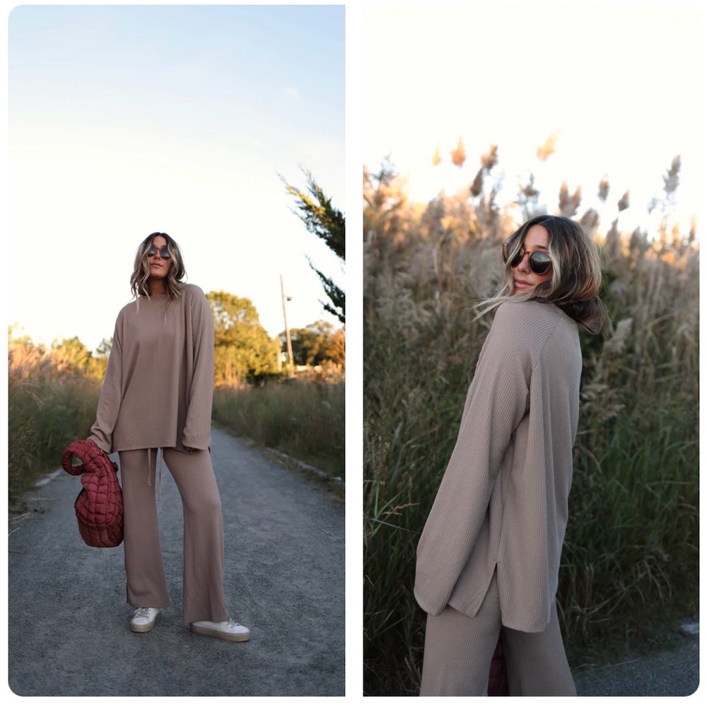 HDYWT Tan Lounge Set